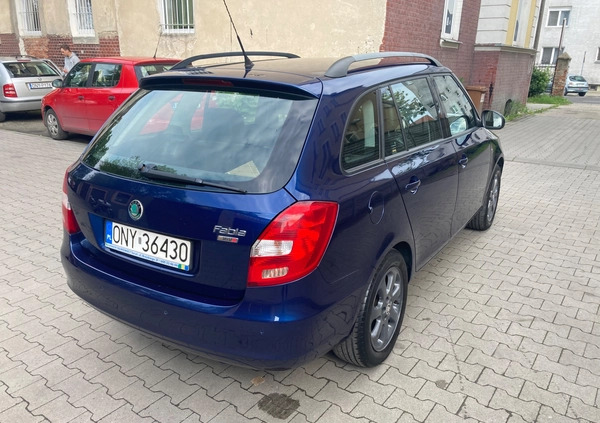 Skoda Fabia cena 19900 przebieg: 156000, rok produkcji 2008 z Nysa małe 277